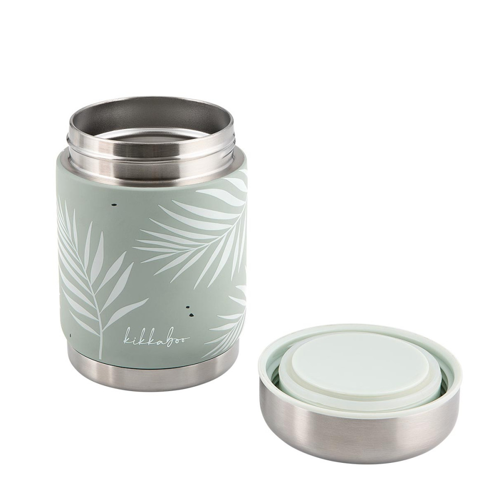 Θερμός Φαγητού Ανοξείδωτος Kikka Boo 400ml Flora Sage