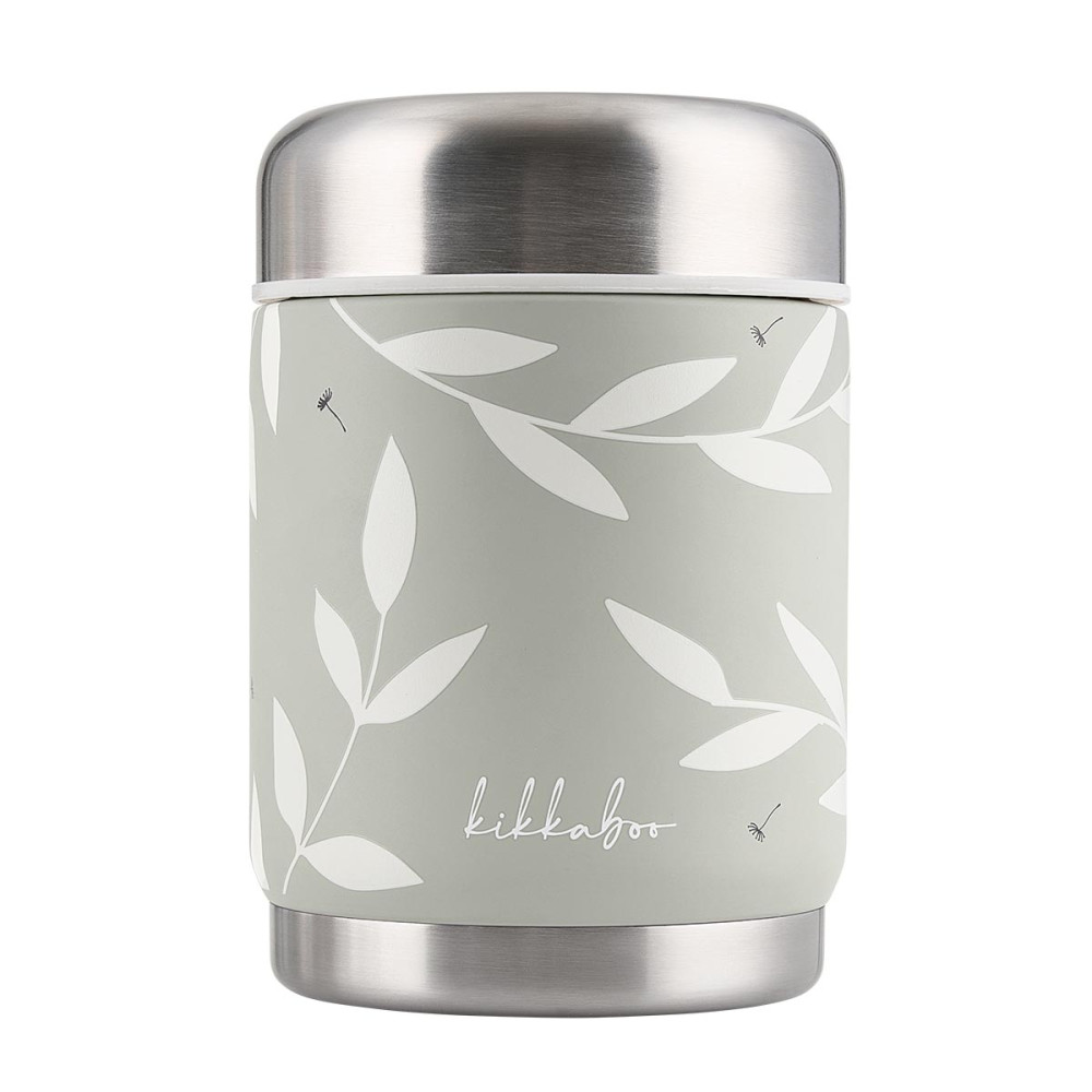 Θερμός Φαγητού Ανοξείδωτος Kikka Boo 400ml Flora Sand