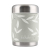 Θερμός Φαγητού Ανοξείδωτος Kikka Boo 400ml Flora Sand