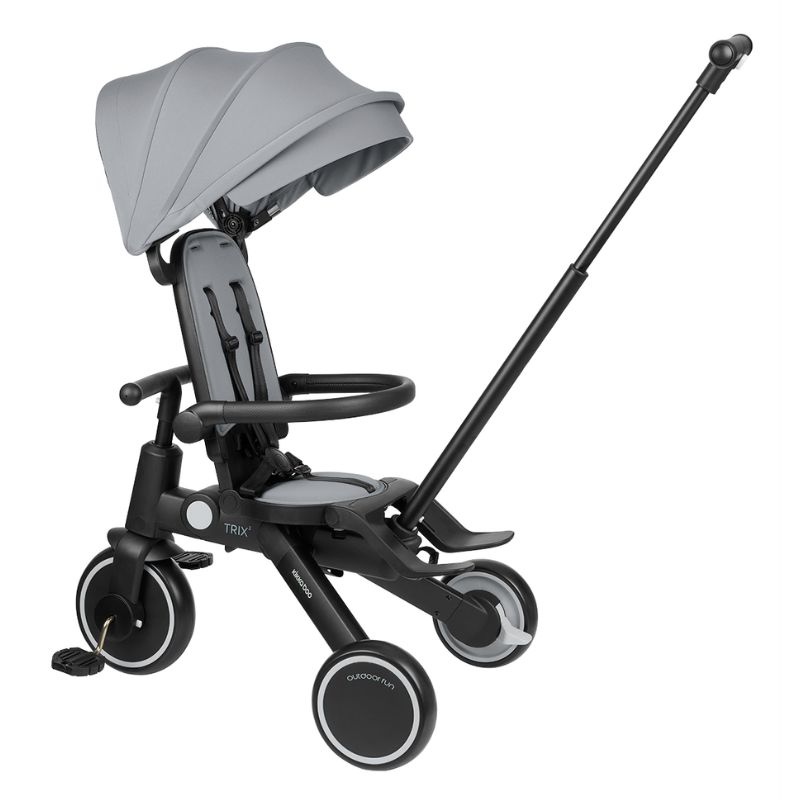 Τρίκυκλο Ποδήλατο Kikka boo 8in1 Trix Grey