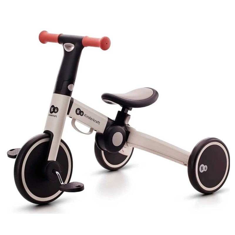 Τρίκυκλο Ποδήλατο Kinderkraft 4TRIKE Silver Grey