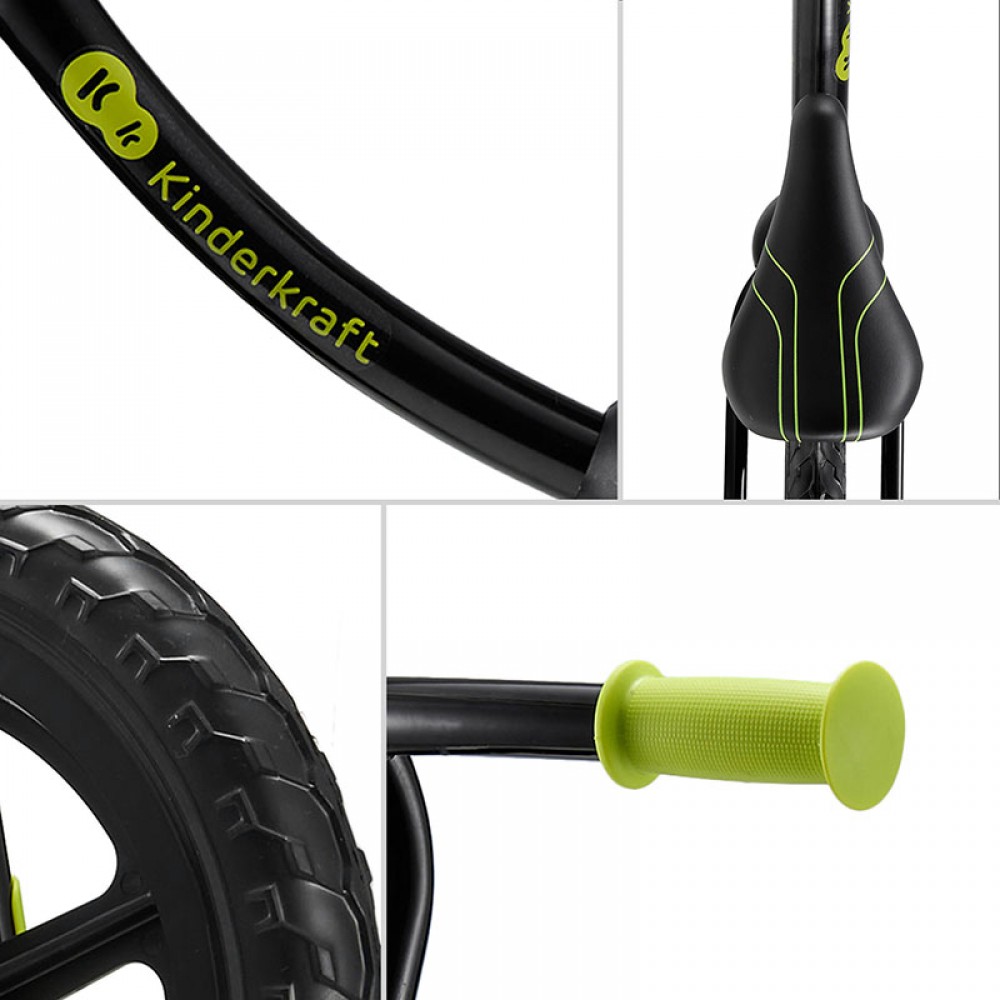 Ποδήλατο Ισορροπίας Kinderkraft 2Way Next Off Road Black