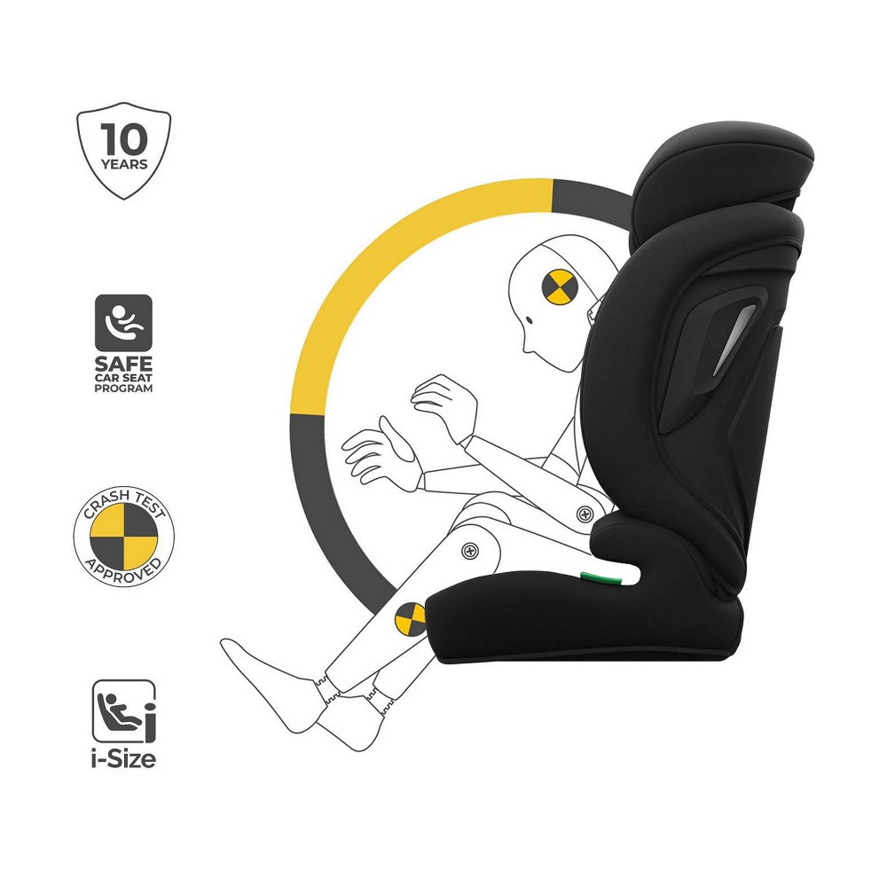 Κάθισμα Αυτοκινήτου Kinderkraft Comfort Up 2 Plus Isofix i-Size 76-150cm Black