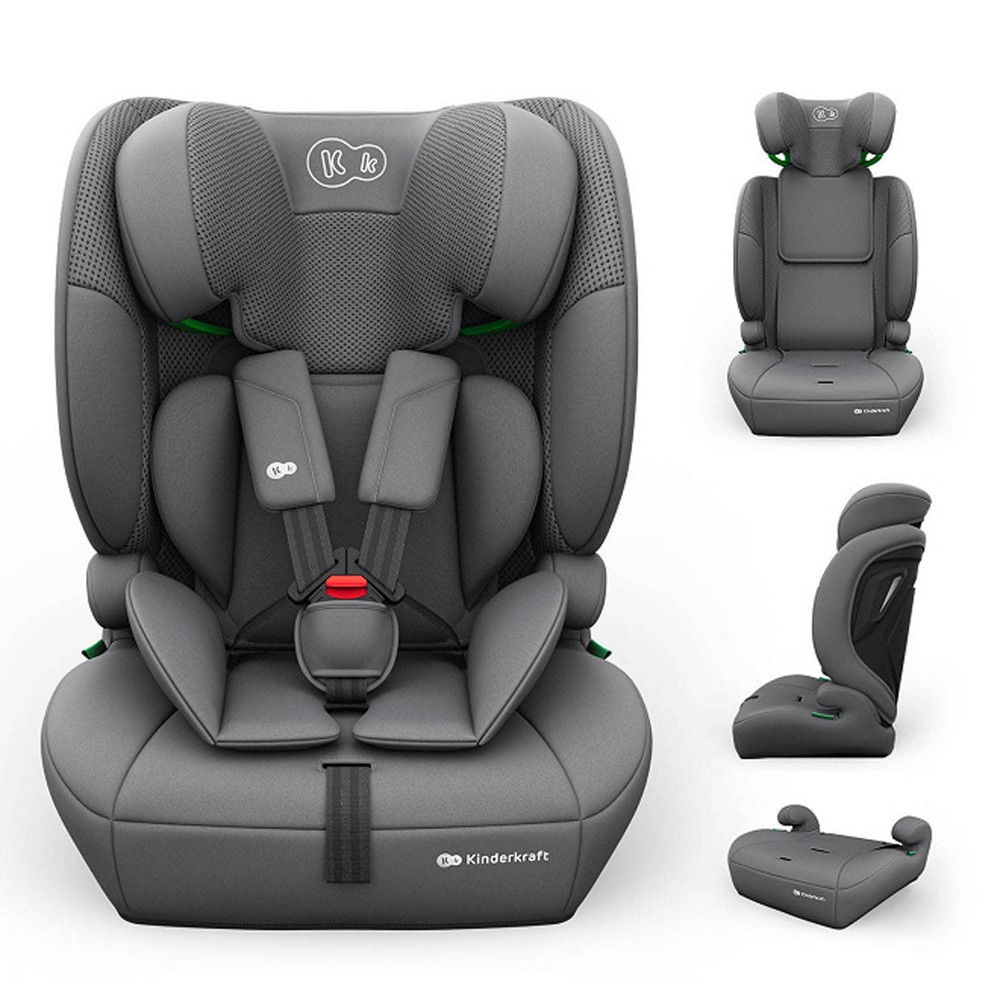Κάθισμα Αυτοκινήτου Kinderkraft Comfort Up 2 Plus Isofix i-Size 76-150cm Grey