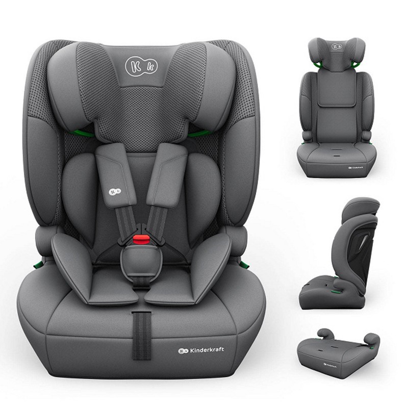 Κάθισμα Αυτοκινήτου Kinderkraft Comfort Up 2 Plus Isofix i-Size 76-150cm Grey