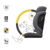 Κάθισμα Αυτοκινήτου Kinderkraft Comfort Up 2 Plus Isofix i-Size 76-150cm Grey