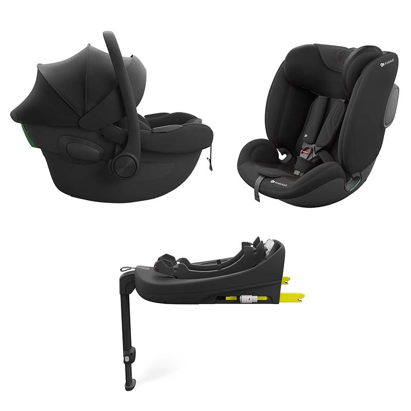 Σύστημα Καθισμάτων Αυτοκινήτου Kinderkraft 3in1 360° Endura Safe Black