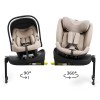 Σύστημα Καθισμάτων Αυτοκινήτου Kinderkraft 3in1 360° Endura Safe Beige