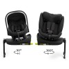 Σύστημα Καθισμάτων Αυτοκινήτου Kinderkraft 3in1 360° Endura Safe Black