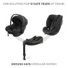 Σύστημα Καθισμάτων Αυτοκινήτου Kinderkraft 3in1 360° Endura Safe Black