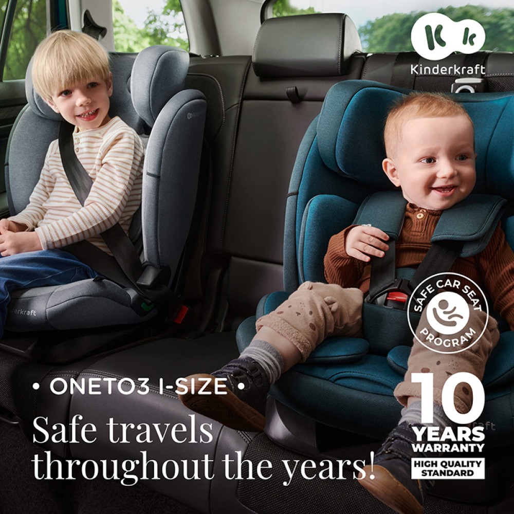 Κάθισμα Αυτοκινήτου Kinderkraft Oneto3 Isofix i-Size 76-150cm Black
