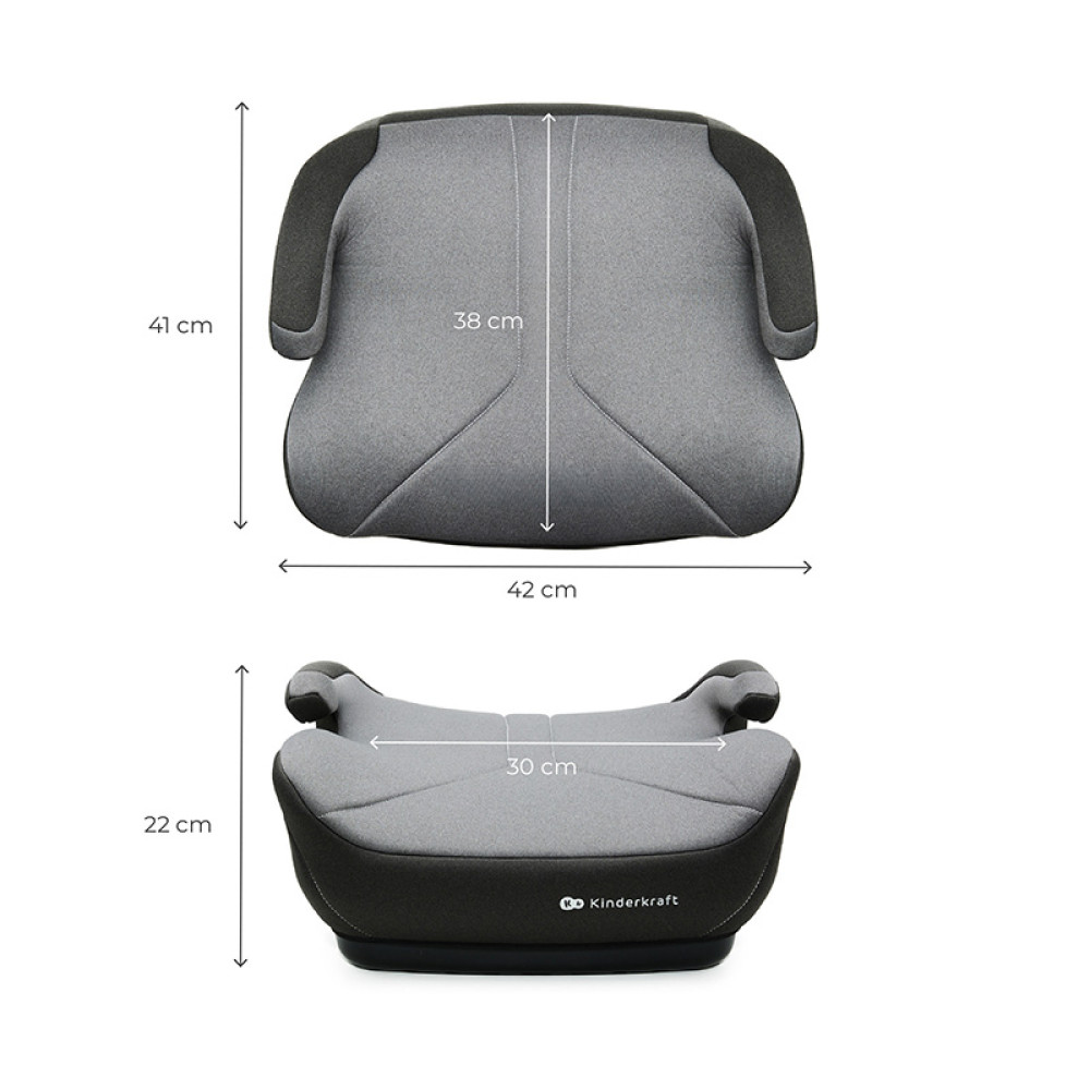 Κάθισμα Αυτοκινήτου Kinderkraft I-Boost 2 Pro i-Size Grey