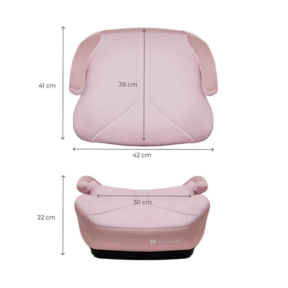 Κάθισμα Αυτοκινήτου Kinderkraft I-Boost 2 Pro i-Size Pink