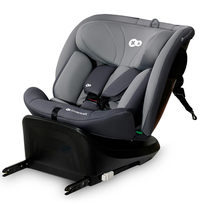 Κάθισμα Αυτοκινήτου Kinderkraft i-Grow 0-36kg 360° Isofix Grey