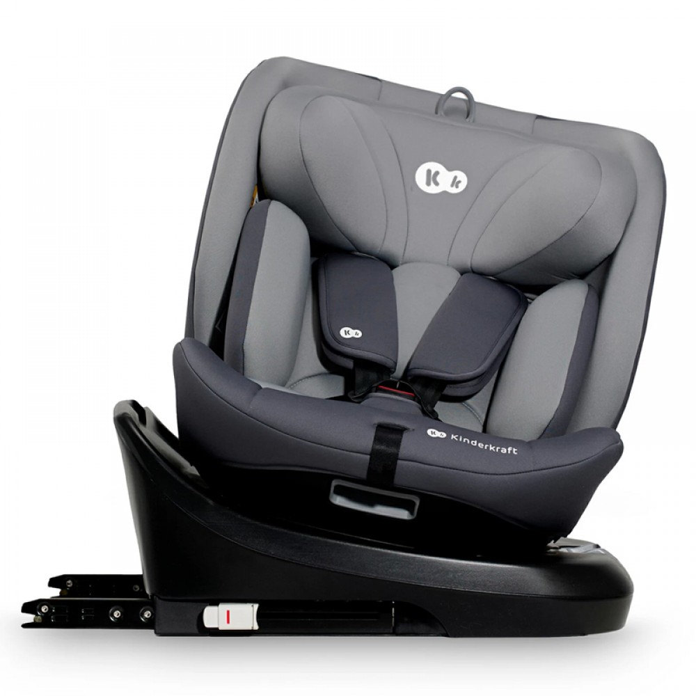 Κάθισμα Αυτοκινήτου Kinderkraft i-Grow 0-36kg 360° Isofix Grey
