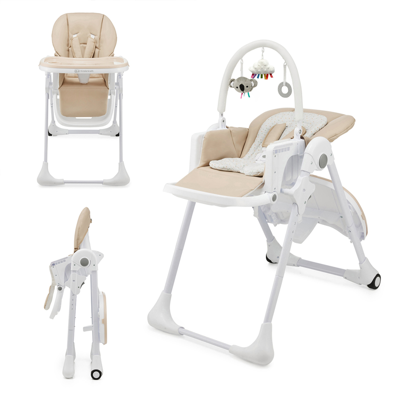 Κάθισμα Φαγητού Kinderkraft 2in1 Tummie Beige