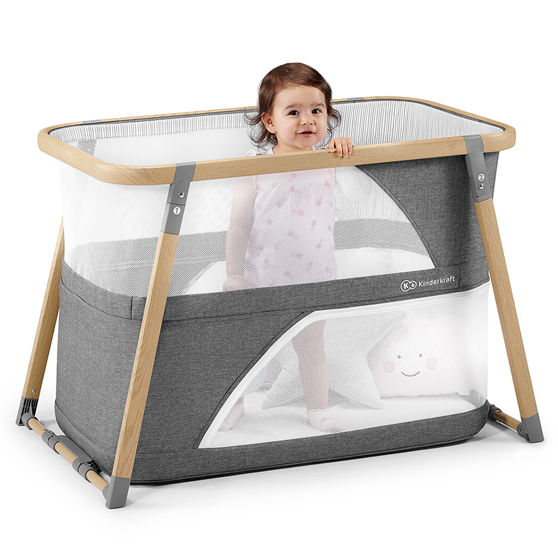 Παρκοκρέβατο Kinderkraft Sofi 2 Layers Grey