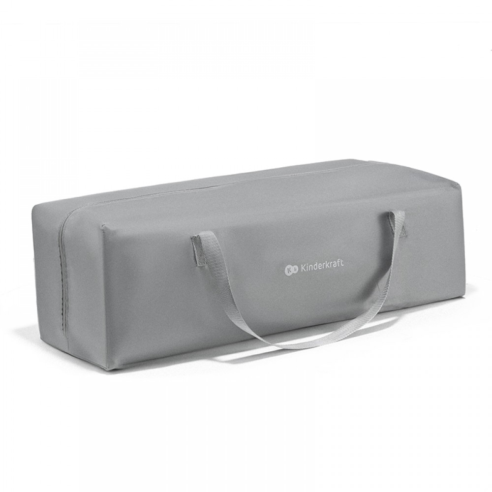 Πάρκο Ορθογώνιο Kinderkraft Ziki Grey (126x126cm)