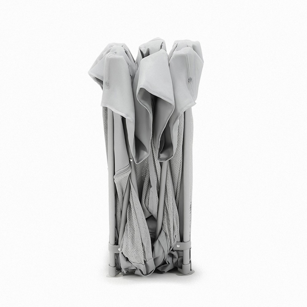 Πάρκο Ορθογώνιο Kinderkraft Ziki Grey (126x126cm)