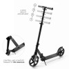 Αναδιπλούμενο Πατίνι Kinderkraft Freely Black