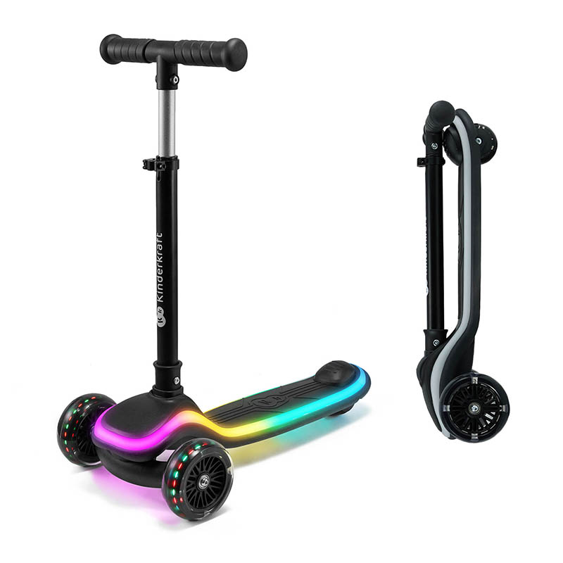 Πατίνι Kinderkraft Raket LED Black