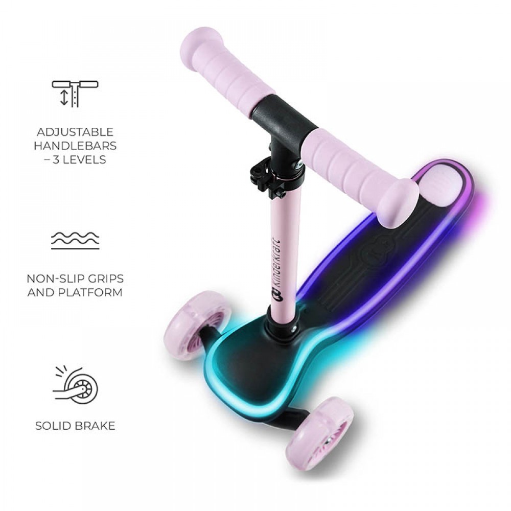 Πατίνι Kinderkraft Raket LED Pink