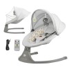 Ηλεκτρική Κούνια-Ρηλάξ Kinderkraft 2in1 Lumi 2 Light Grey