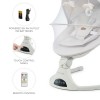 Ηλεκτρική Κούνια Ρηλάξ Kinderkraft Tulsy Beige