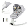 Ηλεκτρική Κούνια Ρηλάξ Kinderkraft Tulsy Grey