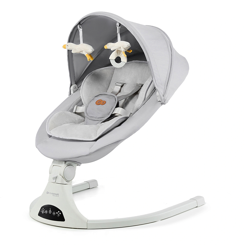 Ηλεκτρική Κούνια Ρηλάξ Kinderkraft Tulsy Grey