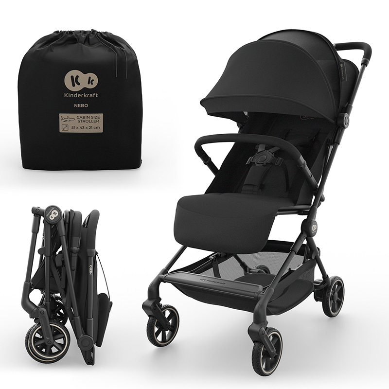 Καρότσι Kinderkraft Nebo Midnight Black