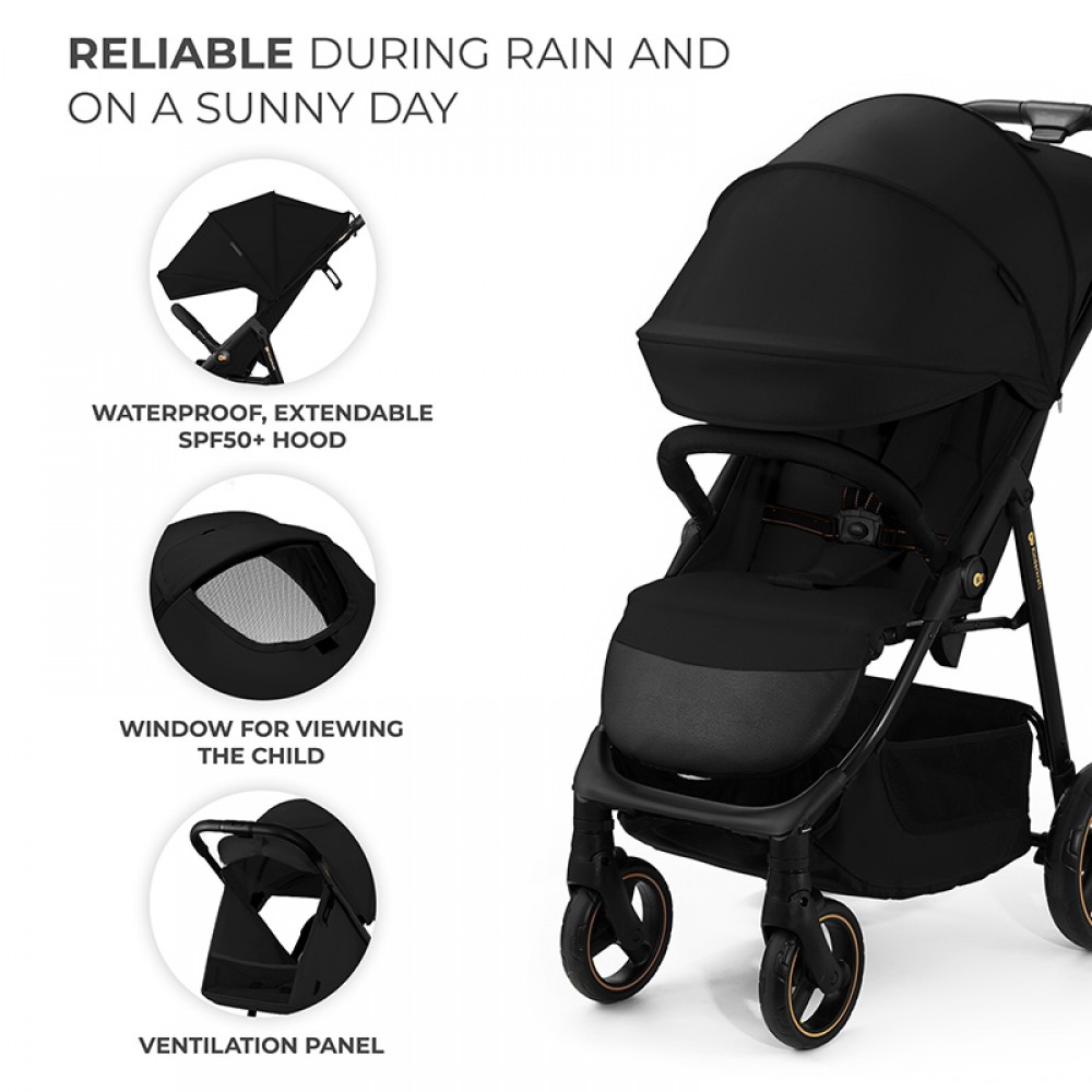 Καρότσι Kinderkraft Trig 3 Black