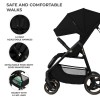 Καρότσι Kinderkraft Trig 3 Black