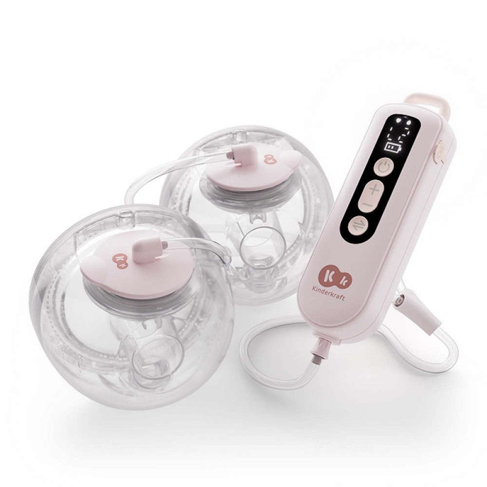 Διπλό Ηλεκτρικό Θήλαστρο Kinderkraft Gentleflow Pink