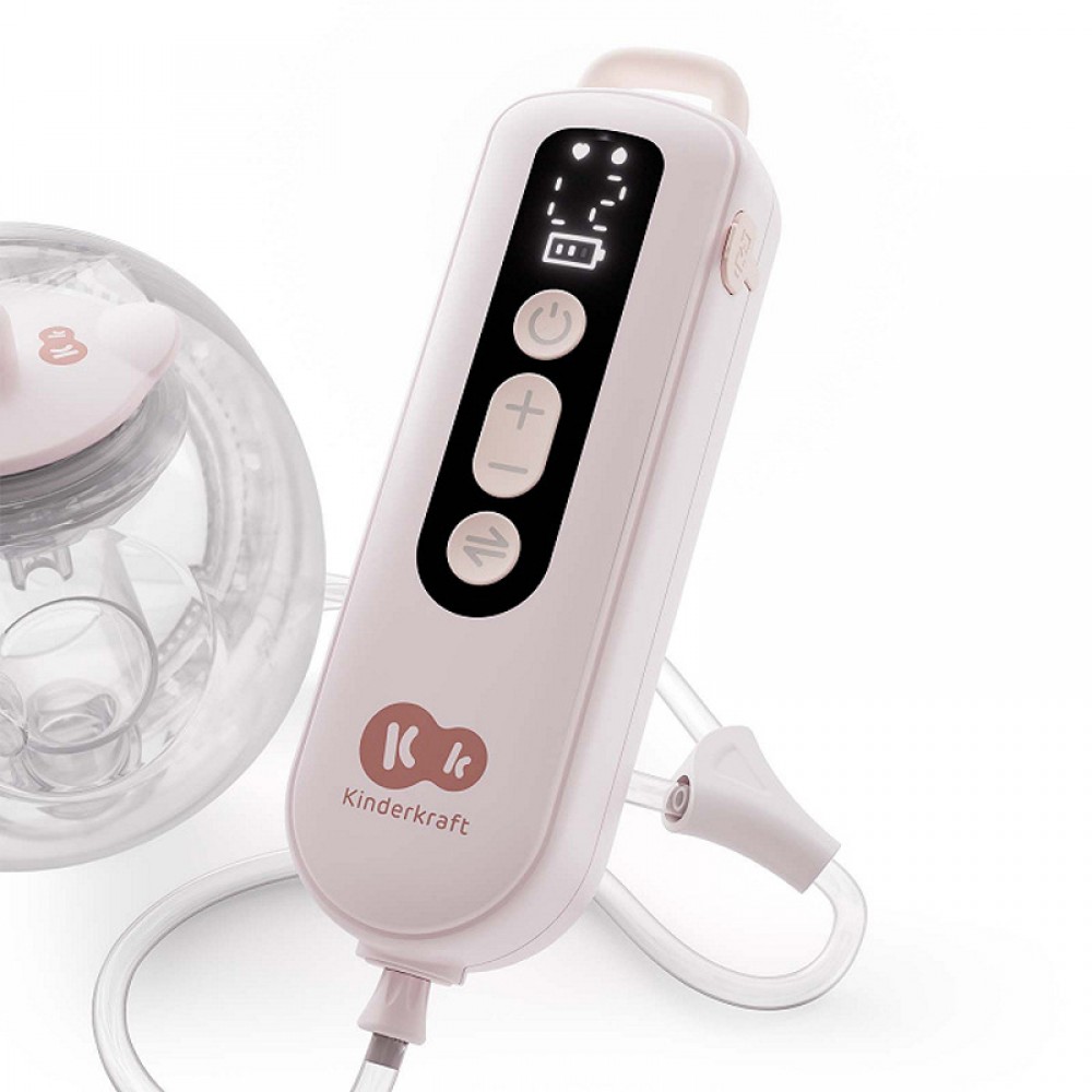 Διπλό Ηλεκτρικό Θήλαστρο Kinderkraft Gentleflow Pink