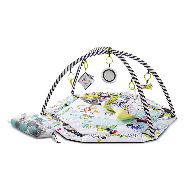 Εκπαιδευτικό Γυμναστήριο - Χαλάκι Kinderkraft Smartplay Multicolour