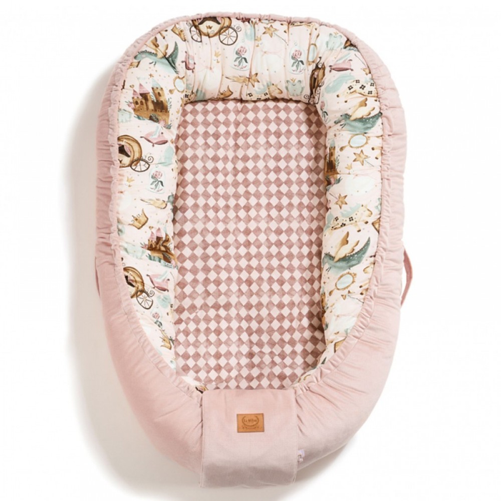 Βρεφική Φωλιά Baby Nest La Millou Princess Powder Pink