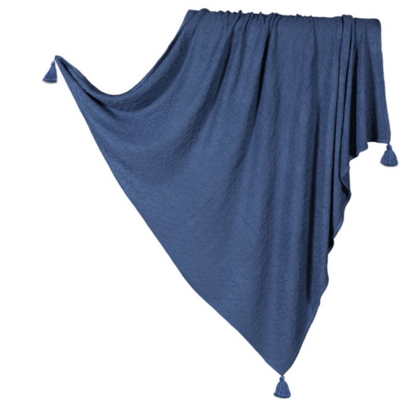 Κουβέρτα La Millou Bamboo Tender Blanket Blue Soul
