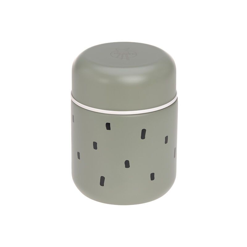 Θερμός φαγητού Laessig Happy Prints 350ml Light Olive