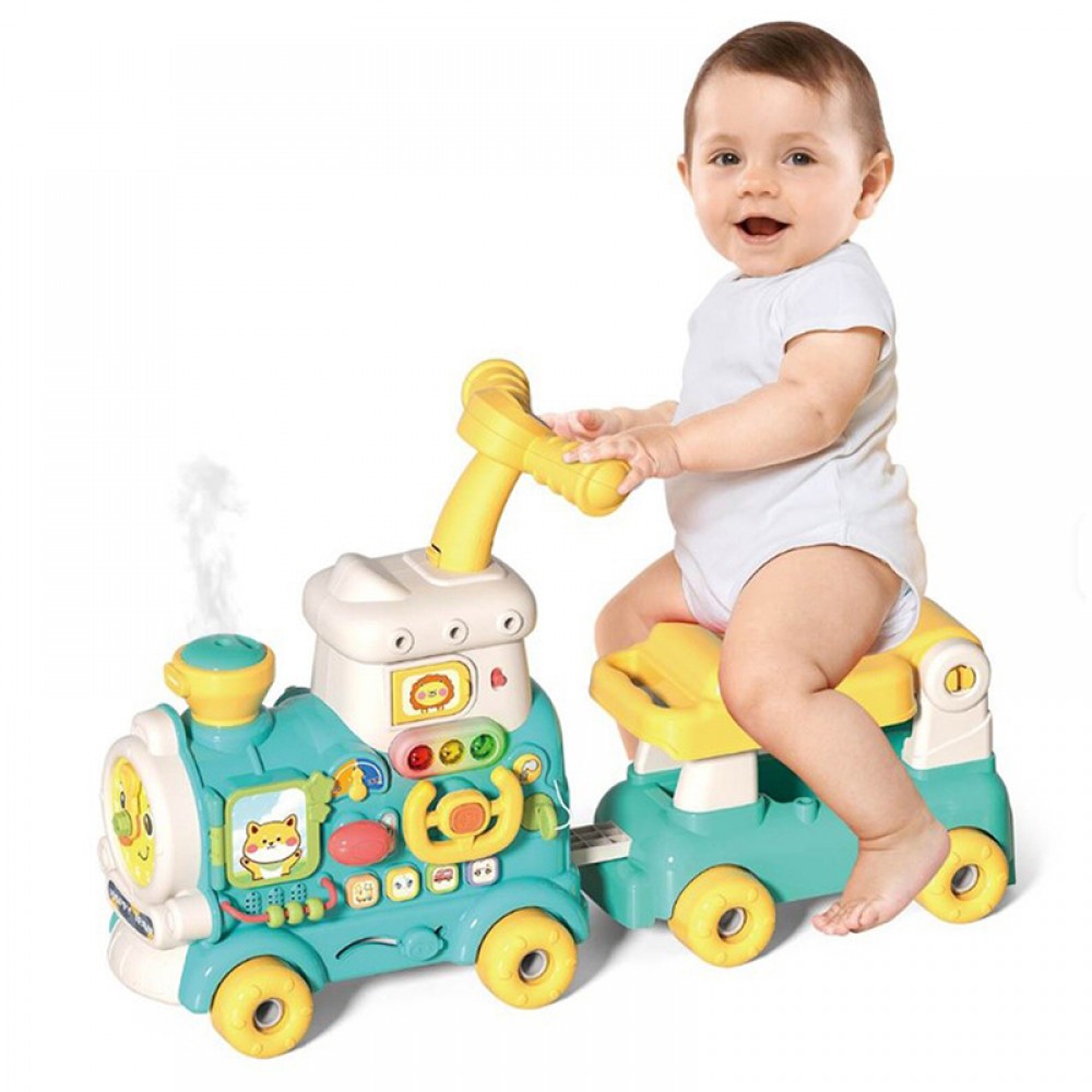 Περπατούρα - Τρενάκι Lazarid 5in1 Ride On Green