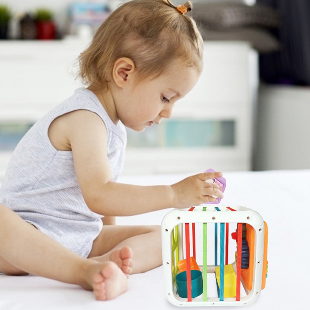 Εκπαιδευτικός Κύβος Δραστηριοτήτων με Ήχους 2in1 Lazarid