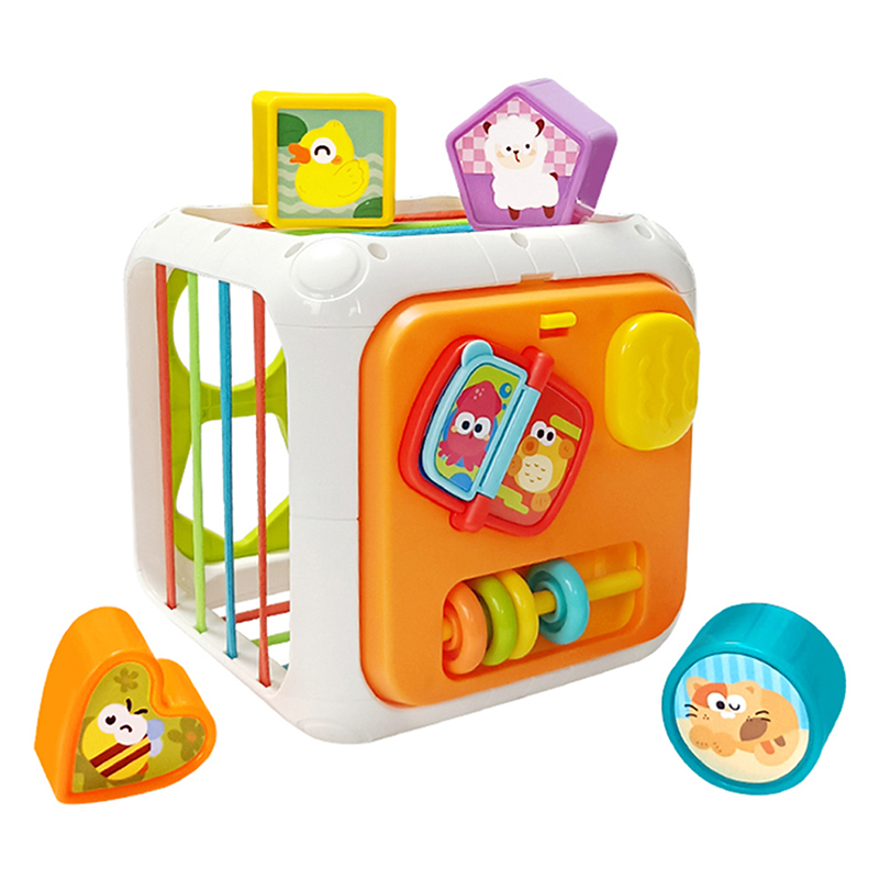 Εκπαιδευτικός Κύβος Δραστηριοτήτων με Ήχους 2in1 Lazarid