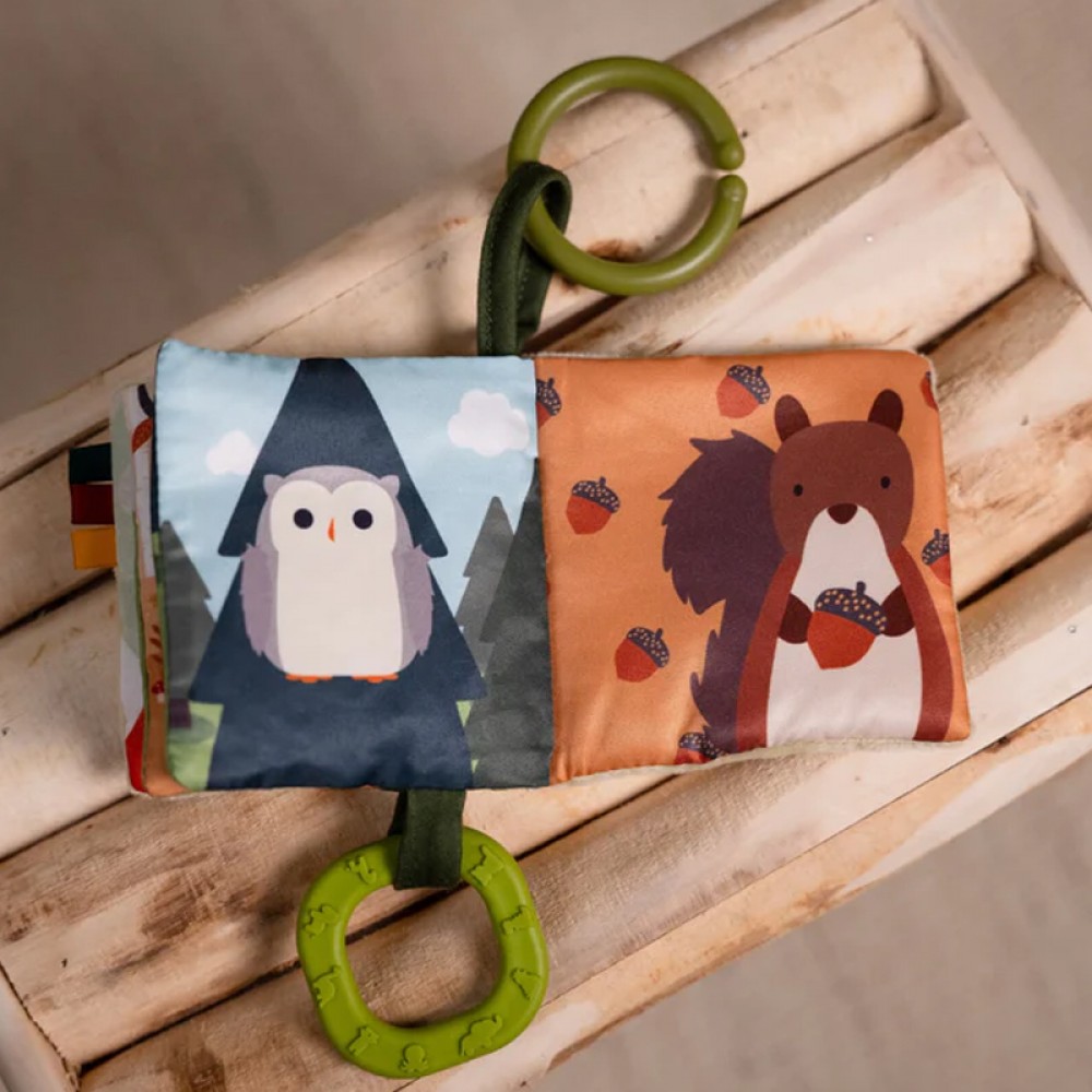 Μαλακό Διαδραστικό Βιβλιαράκι Little Big Friends Forest