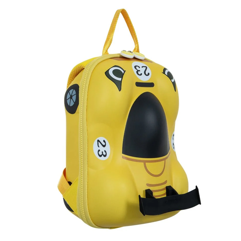 Σακίδιο Πλάτης Little Hugs F1 Racing Car Eva Yellow