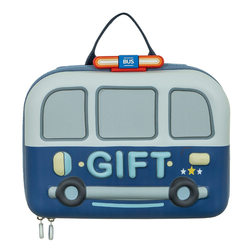 Σακίδιο Πλάτης Little Hugs School Bus Eva Blue