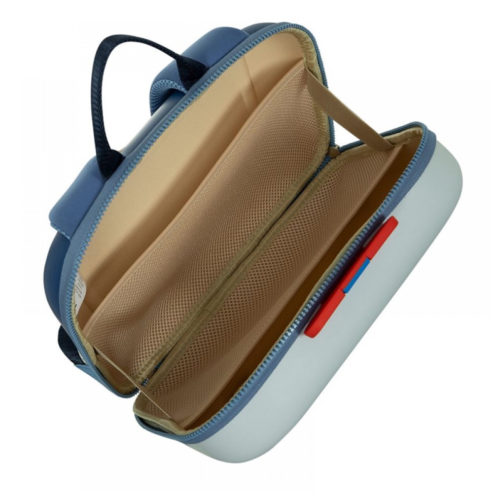 Σακίδιο Πλάτης Little Hugs School Bus Eva Blue