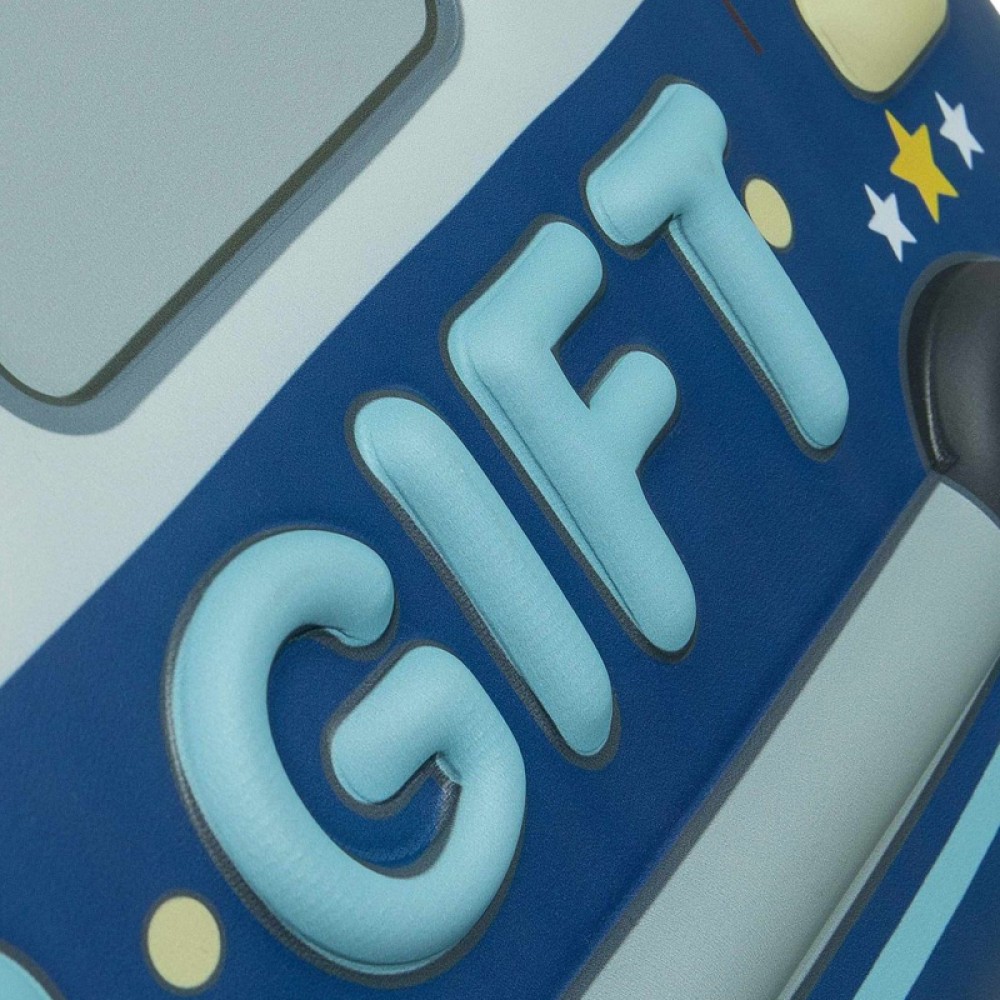 Σακίδιο Πλάτης Little Hugs School Bus Eva Blue