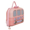 Σακίδιο Πλάτης Little Hugs School Bus Eva Pink