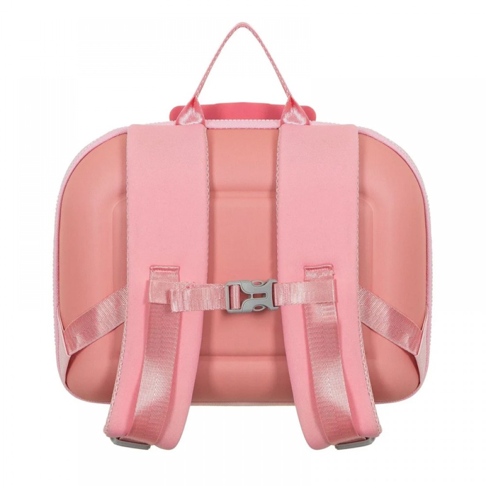 Σακίδιο Πλάτης Little Hugs School Bus Eva Pink