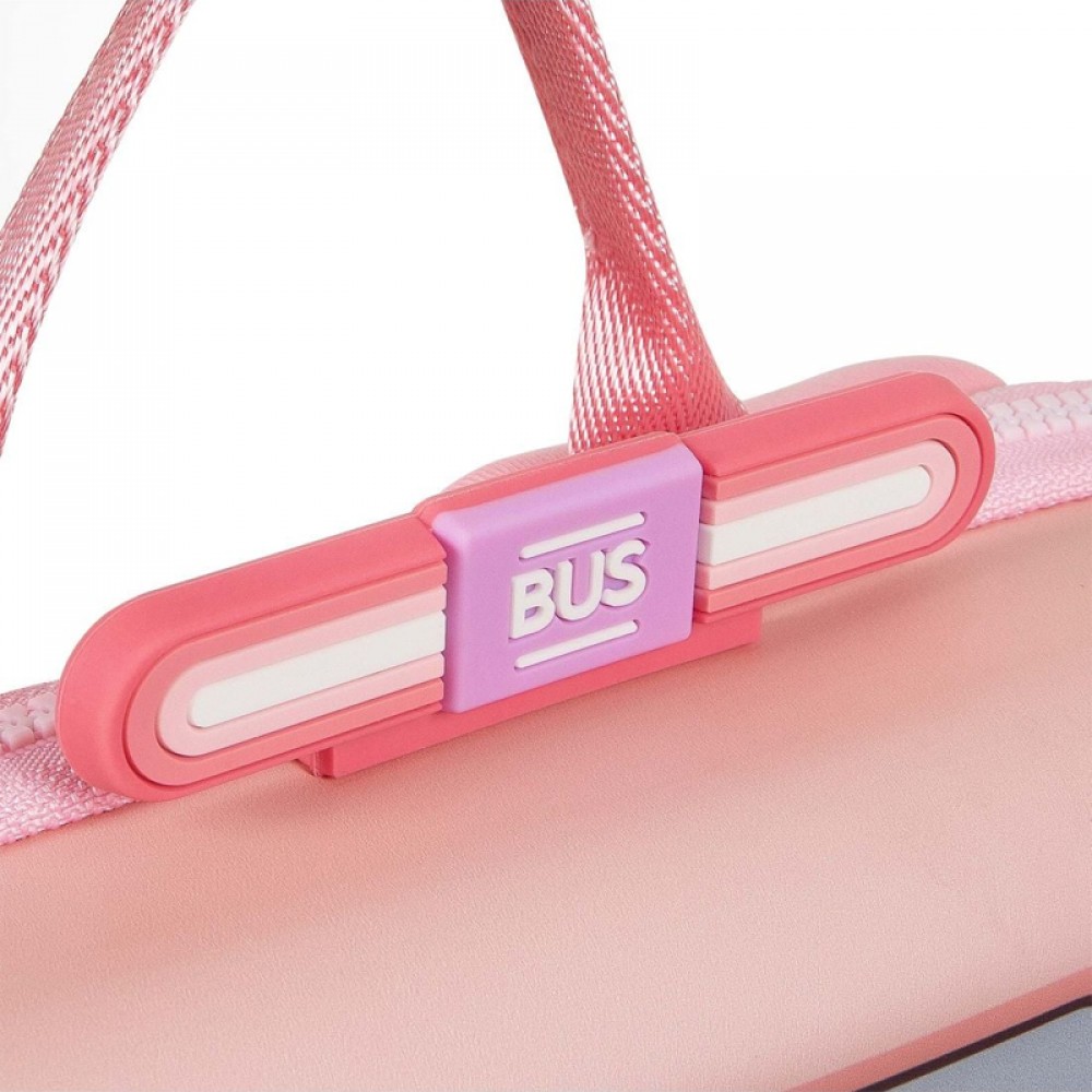 Σακίδιο Πλάτης Little Hugs School Bus Eva Pink